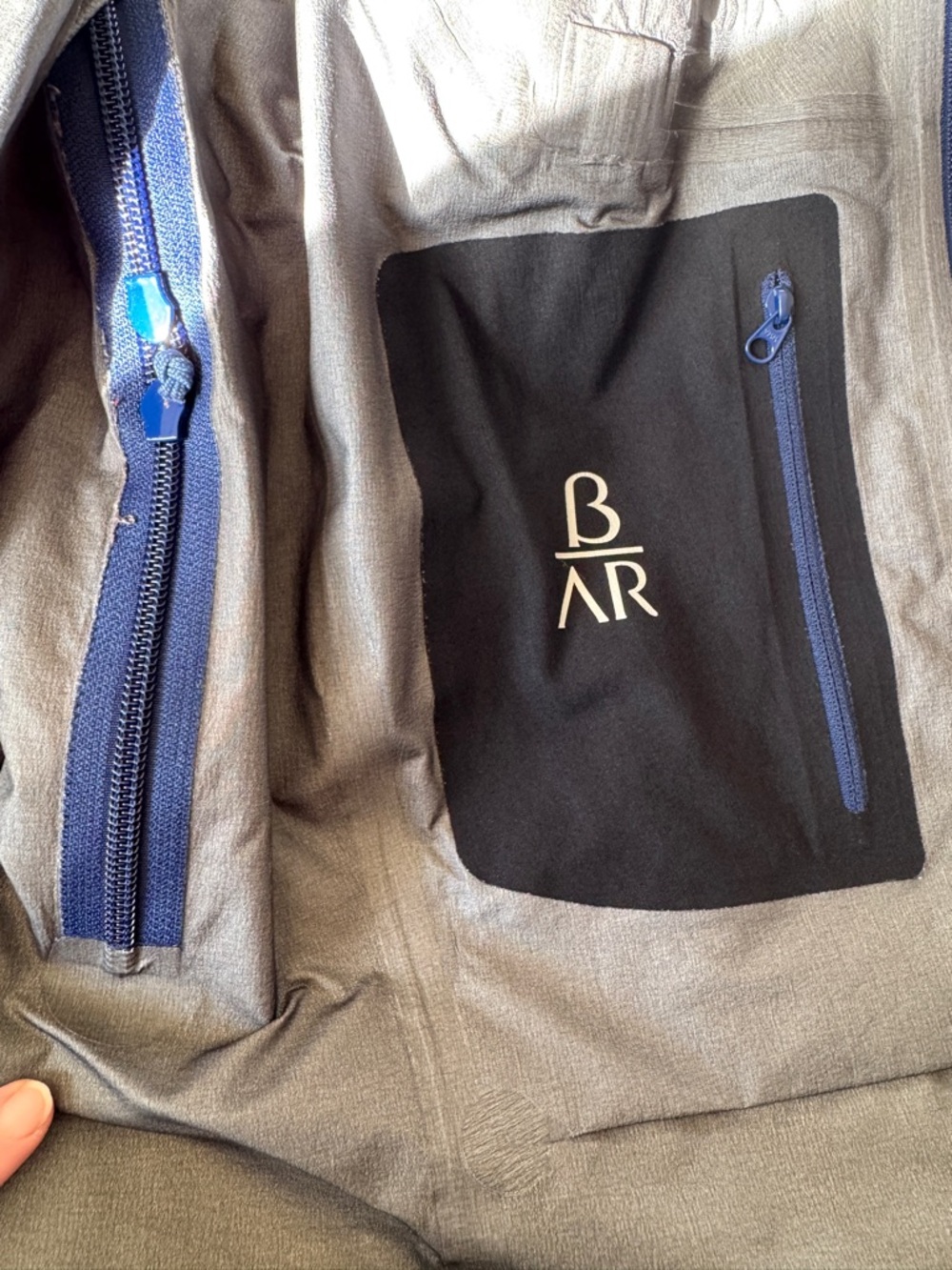 Arc'teryx Beta AR Blue Hooded Shell Jacket - M - Picture 3 of 6